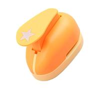 Star Craft Hole Punch - Effortless Flower Pressing Tool, ABS Alloy Handmade Embossing Cutter, Small Medium Large Sizes, 3D Five Point Star Shape, Kid Safe DIY Decoration Puncher | Ideal Greeting Cards