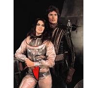 Star Crash (1978) Caroline Munro, David Hasselhoff 10x8 Photo