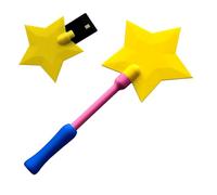 Star Credit Card Wand Holder, Funny Printed Star Tap to Pay Wand, Novelty Contactless Payment Wands Card Holder, Creatively Touch Payment Bank Cards Wands Wallet, for Women & Men