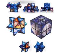 Star Cube 2 in 1-2x2 Galaxy Magic Cube, Children's Intellectual Development, Decompress, Relax, Interesting Birthday/Christmas/Anniversary 3D Gift