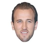 STAR CUTOUTS CM233 Harry Kane Cardboard Face Mask With Tabs & Elastic - Great Talking Point, LIFESIZE