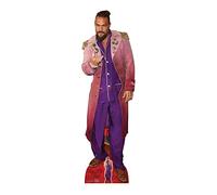 Star Cutouts CS1056 Jason Momoa Purple Lifesize Cardboard Cutout With Mini Actor