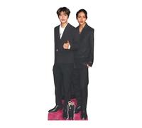 Star Cutouts CS1127 Seungmin and Hyunjin Height 180cm Cardboard Cutout with Mini