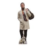 Star Cutouts CS1155 Liam Gallagher Cream Jacket Height 180cm Lifesize Cardboard Cut Out With Mini