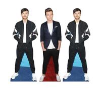Star Cutouts CS1231 Louis Tomlinson Shelf Top Cutout Pack of Three Cardboard Cutouts Height 31cm - Ideal for Fan Theme, Parties, Birthdays, Surprise Gifts & Room Decorations & Events