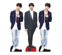 Star Cutouts CS1240 Jin Shelf Top Cutout Pack of Three Cardboard Cutouts Height 31cm - Ideal for Fan Theme, Parties, Birthdays, Surprise Gifts & Room Decorations & Events