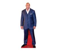 Star Cutouts CS599 Dwayne Johnson Cardboard Cutout Perfect for Birthdays, Gifts, Parties & Fans Height 195 cm