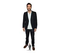 STAR CUTOUTS CS875 Tom Ellis Actor Lifesize Cardboard Cutout with Free Mini Standee-Ideal Fans and Collectors, Solid, Regular