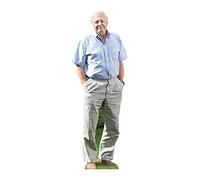 STAR CUTOUTS CS915 David Attenborough (Star Mini Celebrity Cardboard Cutout), Solid, Multicolour, Regular