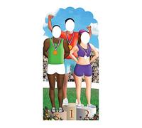 Star Cutouts Cut Out Artists Picture Althletics Sporting Medal Games Stand-in