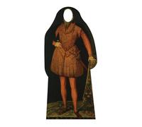 Star Cutouts Cut Out of Tudor Man Stand-in