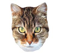 STAR CUTOUTS Cute Cat Single Face Mask l Birthday Party Mask l, Height: 27.5cm / 10.8 in Width: 21cm / 8.2 in
