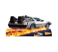 Star Cutouts DeLorean Car Back to The Future Height 90 cm Cutout, Multi