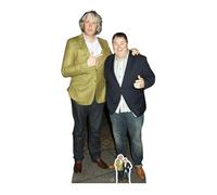 STAR CUTOUTS Life Size Cut Out with Mini Version of Edd China and Mike Brewer, Cardboard, Multi-Colour, 173 x 95 x 173 cm