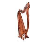STAR CUTOUTS Life Size Cut Out with Mini Version of Harp, Cardboard, Multi-Colour, 163 x 55 x 163 cm