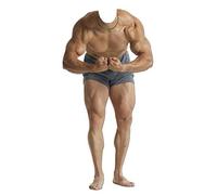 Star Cutouts Ltd 180cm Muscle Man Stand Cardboard Cut Out