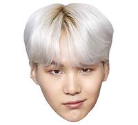 Star Cutouts Ltd CM205 SUGA (Kpop) Min Yoon-gi Kim NAM-Joon Bangtan Boys Party Mask and Gift, Multicolour