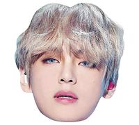 Star Cutouts Ltd CM209 V (Pop) Tae-Hyung Kim NAM-Joon Bangtan Boys Party Mask,Multicolour