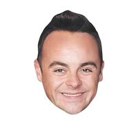 Star Cutouts Ltd CM218 Cardboard Face Mask of Ant Mcpartlin l Talking Point, Fun for Events and Parties, Multicolour, One Size