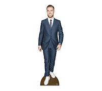 Star Cutouts Ltd CS924 Jordan Henderson Footballer Lifesize Cardboard Cutout with Free Mini for Liverpool England Fans & Parties, Solid, Multicolour, Regular