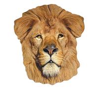 STAR CUTOUTS Ltd Lion Single Cardboard Face Mask l Animal Masks for Party Fun, multicolour