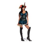 Star Cutouts Ltd SC189 Star Cutouts Cut Out of High Sea Babe, Solid, muli, Regular