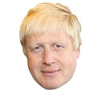 STAR CUTOUTS Ltd SM346 Cardboard Face Mask of Boris Johnson British Politician Talking Point, Fun for Events and Parties, Multicolour, Regular