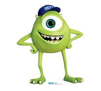 Star Cutouts Ltd STSC592 Mike Wazowski Monsters University Cardboard Cutout, Solid, Green, Lifesize