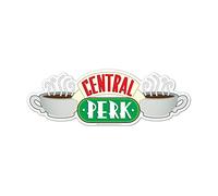 Star Cutouts Ltd WA052 Central Perk Wall Mounted Cardboard Cutout Perfect for Friends TV Series Fans, Family and Collectors 32cm Tall 93cm Wide