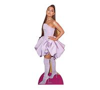 STAR CUTOUTS CS913 Mini Cardboard Cutout l Ariana Grande l Music Superstar l Beautiful Dress l Perfect Party Decoration l Gifts for Fans & Birthdays, Solid, Multicolour, Regular