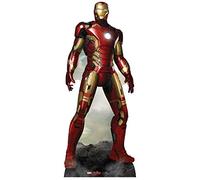Star Cutouts Official Marvel Avengers Movie Lifesize Cardboard Cut Out of Iron Man / Tony Stark (Robert Downey Jr) 193cm tall 79cm wide