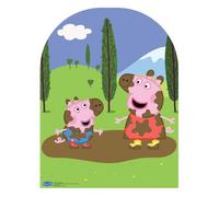 Star Cutouts Peppa Pig Child Sized Cardboard Cutout