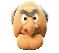 Star Cutouts Printed Card Mask of Statler Muppets