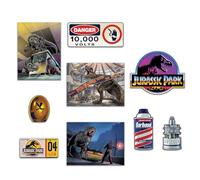 Star Cutouts RD012 Jurassic Park Logo Dinosaur Activity Poster Pack 40cm 9PCS - Room Décor & Party Decoration for Dino Fans