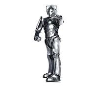 Star Cutouts SC010 Doctor Who Cyberman Lifesize Cardboard Cutout - Sci-Fi Villain Display, Whovian Fan Gift & Collector Decoration