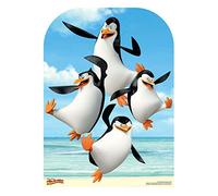 STAR CUTOUTS SC1223 Madagascar Penguins Cardboard Cutout Stand-In - Animal Party Decorations & Madagascar Birthday Supplies