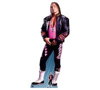 STAR CUTOUTS SC1250 Life Size Cut Out Brett Hart WWE Height 185cm Width 84cm, Multicolour