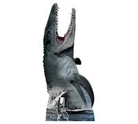 Star Cutouts Ltd Star SC1293 Mosasaurus Dinosaur Cardboard Cutout-Ideal for Jurassic Park Theme Parties, Birthdays, Fans & Events, Solid, Large