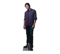 STAR CUTOUTS SC1350 Sam Winchester Red Shirt-Jared Padalecki-Supernatural Life Size Cardboard Cutout, Star, Regular
