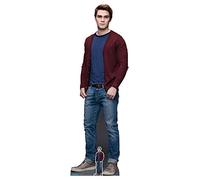 Star Cutouts SC1385 KJ APA Riverdale Lifesize Cutout Archie Andrews Red Hair with Free Mini Cardboard Standee 184cm Tall, Multicolour