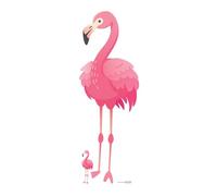 Star Cutouts SC1401 Pink Flamingo Cardboard Cut Out Height 150cm - Ideal for Animal Theme, Parties, Birthdays & Fans, Room Decorations & Events