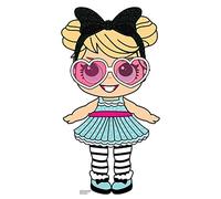 STAR CUTOUTS SC1435 Doll with Large Eyes and Shades Cardboard Cutout Create The Perfect Family, Anniversary, Wedding, Birthday Party Decoration, Solid, Multicolour, Regular