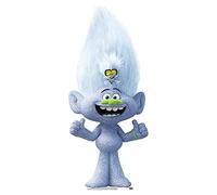 STAR CUTOUTS SC1505 Mini Diamond Guy with Tiny for Trolls Fans Height 91cm Width 41cm, Solid, Multicolour, Regular