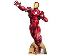 Star Cutouts SC1532 Tony Stark Iron Man Lifesize Cardboard Cut Out With Mini - Perfect for Marvel Fans, Parties, and Events