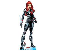STAR CUTOUTS SC1603 Ltd Black Widow Tell Me Everything Lifesize Cardboard Cutout Perfect for Marvel Fans, Collectors and Events Height 165cm Width 61cm, Solid