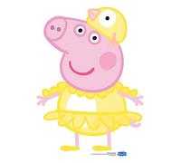STAR CUTOUTS SC1698 Peppa Pig Chicken Easter Lifesize Cardboard Cutout Perfect Fun for Fans Height 82cm, Solid, Multicolour, Regular