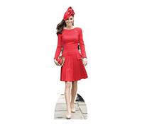 STAR CUTOUTS SC2010 Duchess Catherine Kate Middleton Cardboard Cutout for Fans, Parties and Collectors Height 189cm, Solid, LIFESIZE