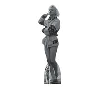 Star Cutouts SC2384 Marilyn Monroe Beach 1962 Vintage Cardboard Cut Out Ideal for Birthdays, Parties & Gifts
