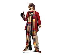 Star Cutouts SC406 Doctor Who Fourth Doctor Tom Baker Lifesize Cardboard Cutout - Scarf Era Icon Display for Whovian Fans