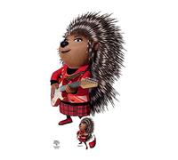 Star Cutouts SC4083 Ash Porcupine- Sing Cardboard Cutout With Mini Birthday Party Decoration Gift